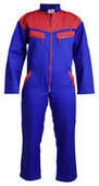 Werkstoff Kinder Overall in blau-rot © RWA Werkstoff Kinder Overall in blau-rot © RWA