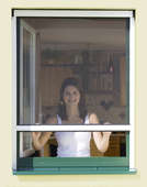 Fliegengitter-Schiebefenster © Windhager Fliegengitter-Schiebefenster © Windhager