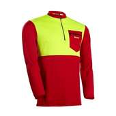 Forstshirt lang Rot Gelb Forstshirt lang Rot Gelb
