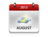 Mondkalender_August &copy; Archiv