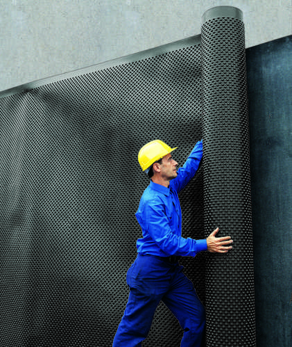 Noppenfolie - Feuchtigkeitsschutz für den Keller | Lagerhaus